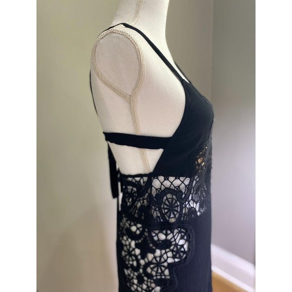 For Love & Lemons Gracey Tank Dress Black S - Picture 8 of 10